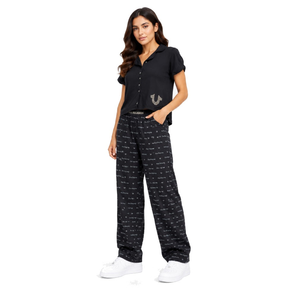 True Religion Pajama Navy 3 Pieces