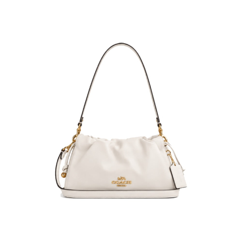 Coach Faye Drawstring Bag in Off White