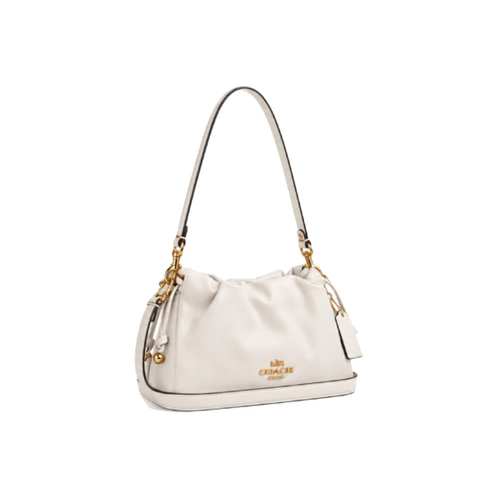 Coach Faye Drawstring Bag in Off White