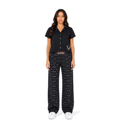 True Religion Pajama Navy 3 Pieces