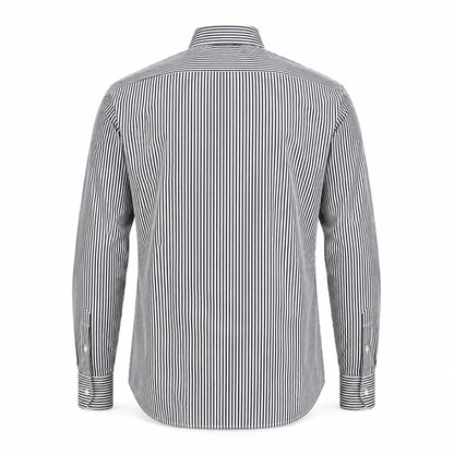 Polo Ralph Lauren Black & White Striped Long-Sleeve Shirt
