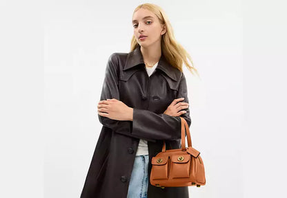Coach Twin 20 Swivel Clasp Bag