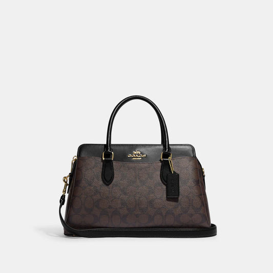 Coach Darcie Carryall In Signature Canvas