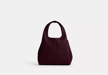 Lana Coach Bag in burgundy