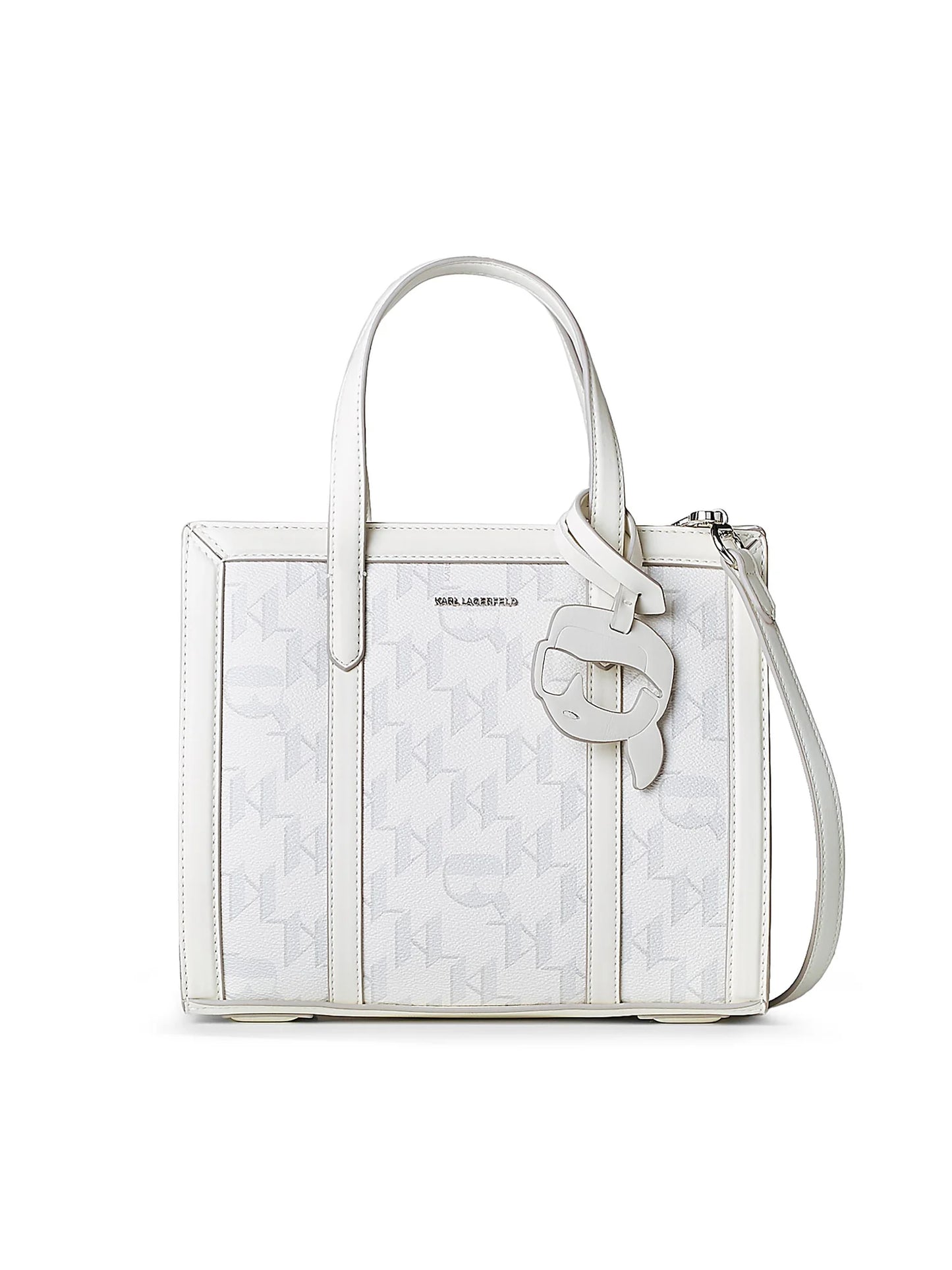 Karl Lagerfeld Interstellar K/Ikonik Faux Leather Tote Bag