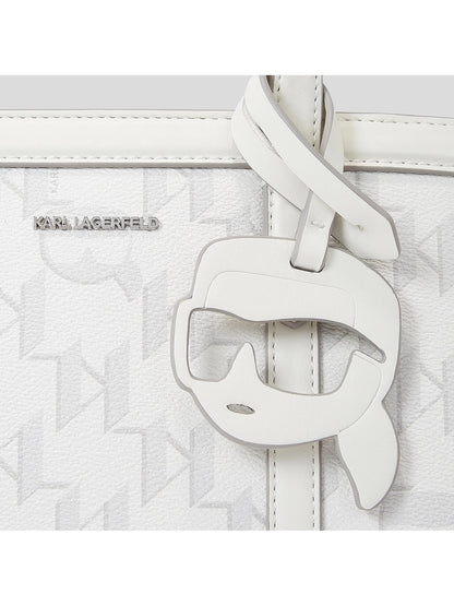Karl Lagerfeld Interstellar K/Ikonik Faux Leather Tote Bag