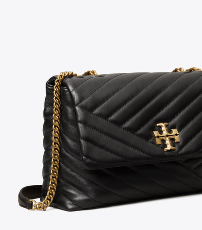 KIRA CHEVRON CONVERTIBLE SHOULDER BAG TORY BURCH