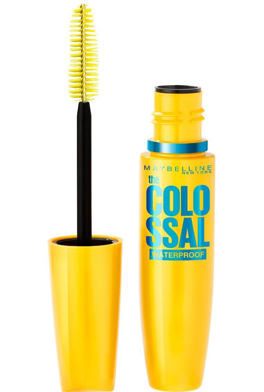 MAYBELLINE THE COLOSSAL® WATERPROOF MASCARA 9X the volume in just one coat!