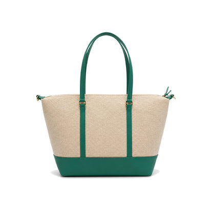 Tommy Shoulder Bag Beige x Green
