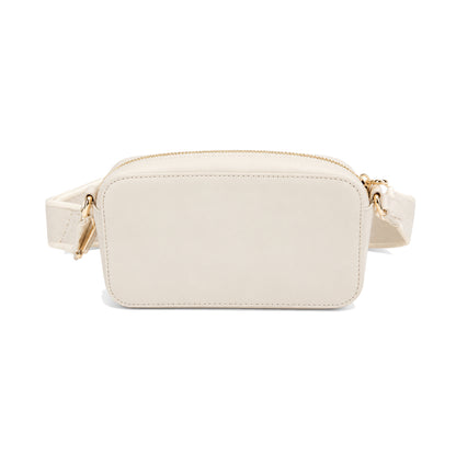 Tommy Bag Beige Rec Gold Logo