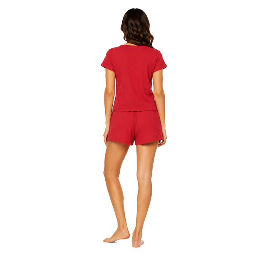 Tommy Pajama Red Set
