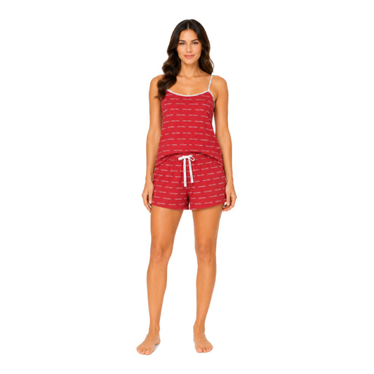 Calvin Klein Pajama Set Red