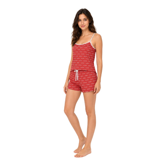 Calvin Klein Pajama Set Red