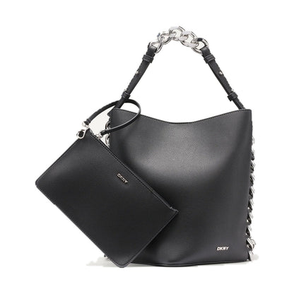 DKNY HandBag Black W Chain