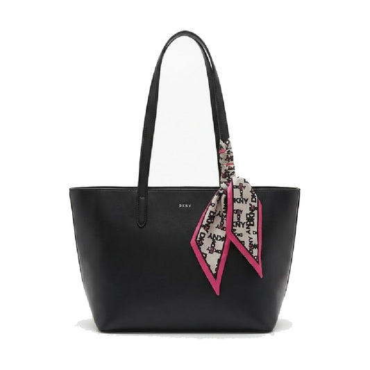DKNY Shoulder Bag Black With Scarf