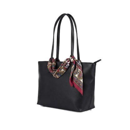 DKNY Shoulder Bag Black With Scarf