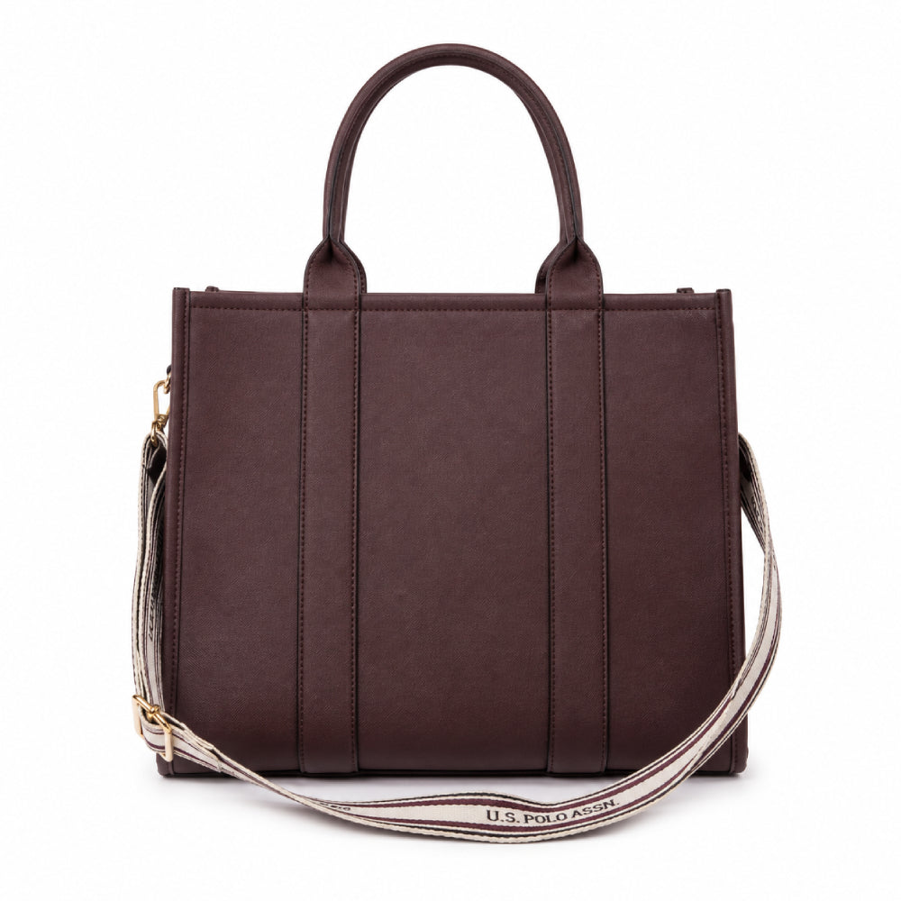 US Polo Shoulder Bag Burgundy