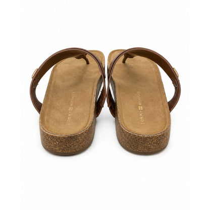 Tommy Slipper Brown Side Logo