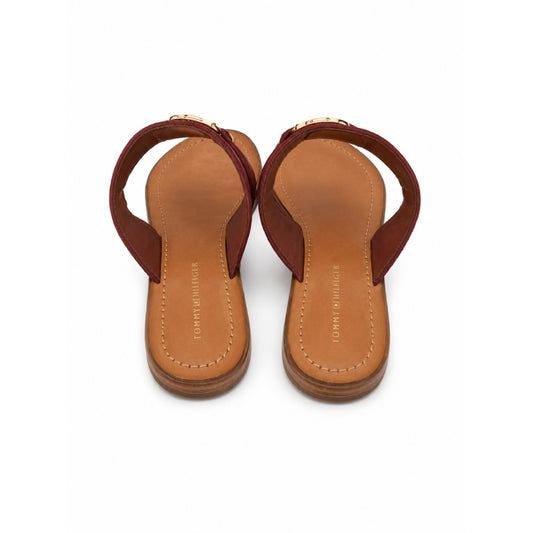 Tommy Slipper Burgundy Size 9
