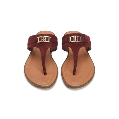 Tommy Slipper Burgundy
