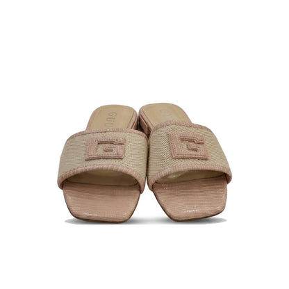 Guess Slipper Beige x Pink