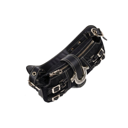 True Religion Cross bag Small Jeans Black