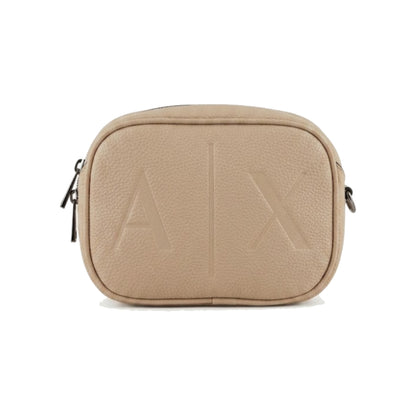 Armani Cross Bag Beige Sq