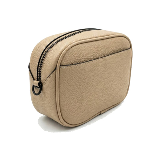 Armani Cross Bag Beige Sq