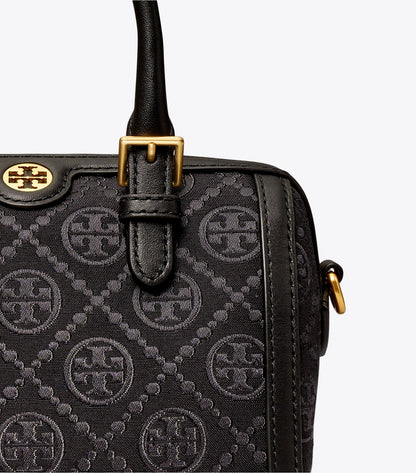 PETITE T MONOGRAM BARREL BAG TORY BURCH