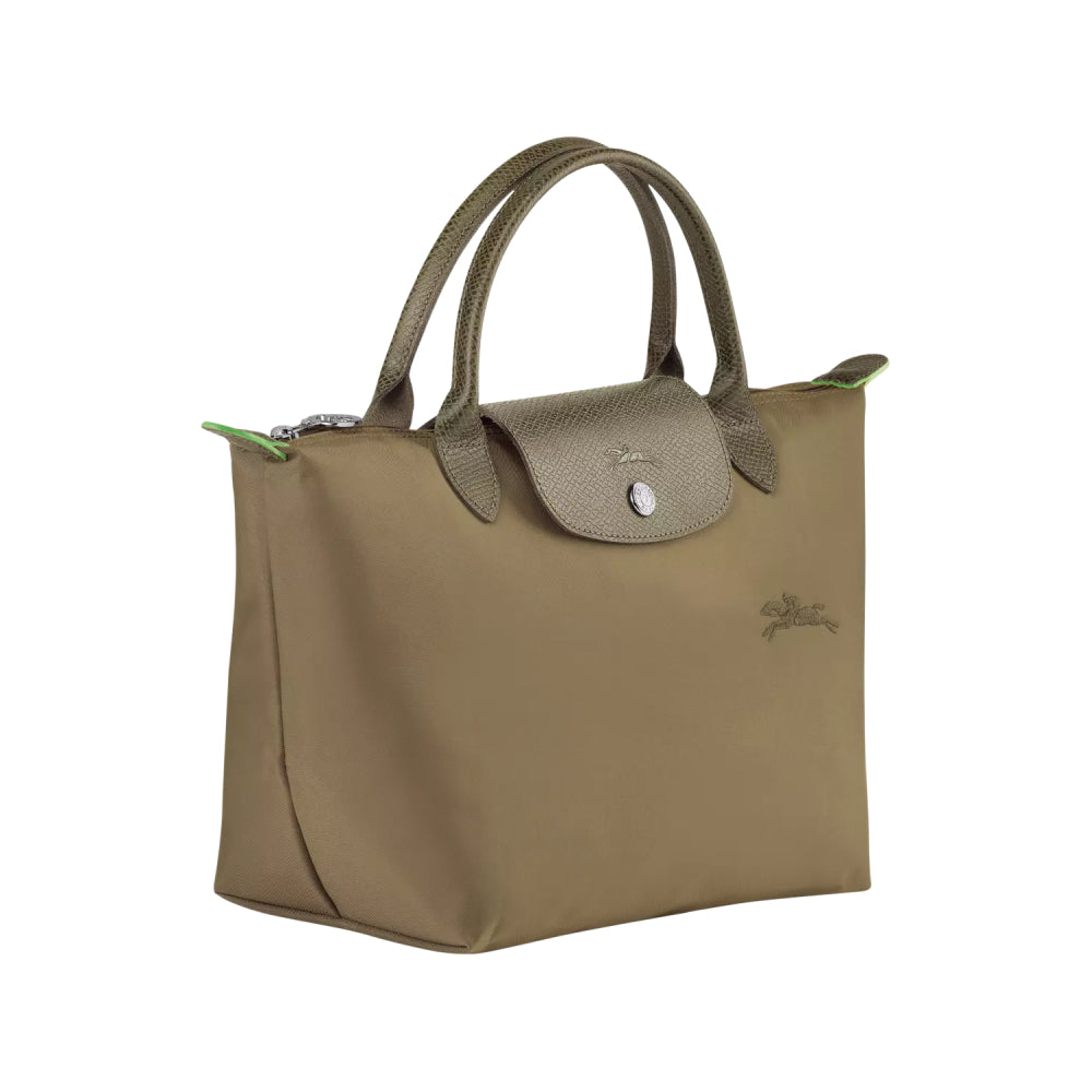 L.o.n.g.c.h.a.m.p Green Line Le Pliage Medium Size in Forest