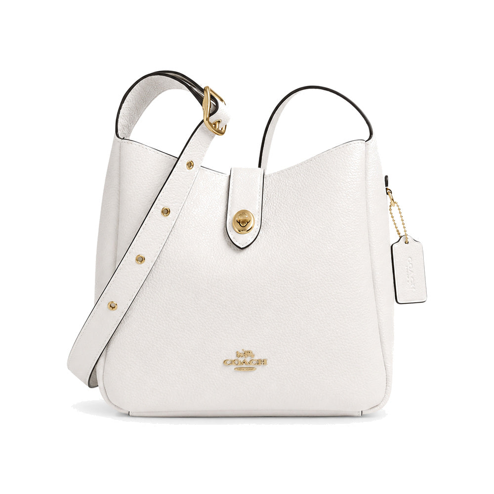Coach Hadley Mini Crossbody Bag in Chalk White