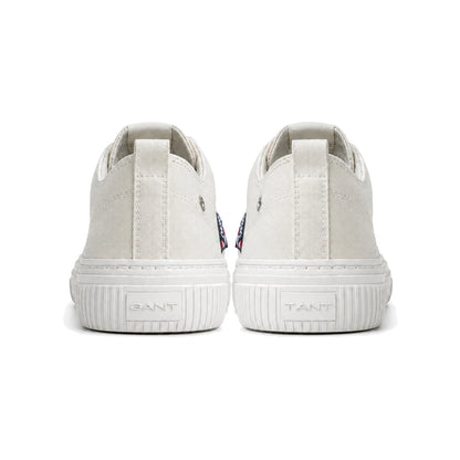 GANT Nautilana Canvas Sneakers in Off-White