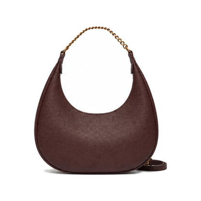 Pinko Brioche Hobo in Deep Brown/Burgundy