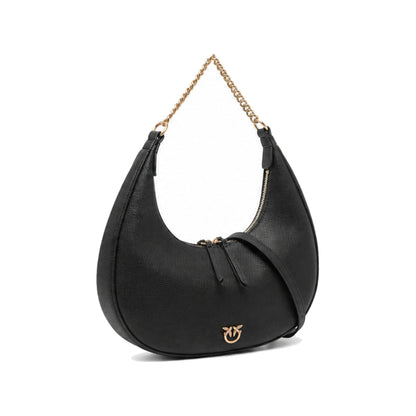 Pinko Brioche Hobo in Black