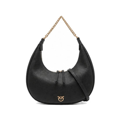 Pinko Brioche Hobo in Black