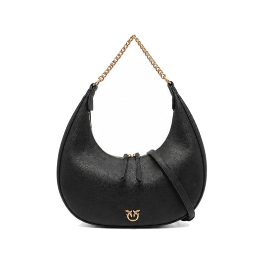 Pinko Brioche Hobo in Black