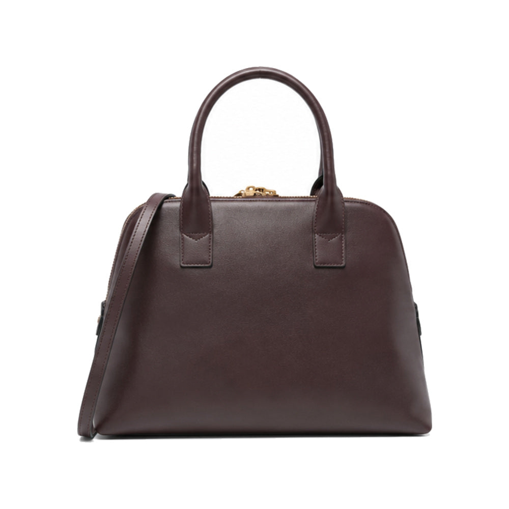 PINKO Bowling Handbag in Deep Brown/Burgundy
