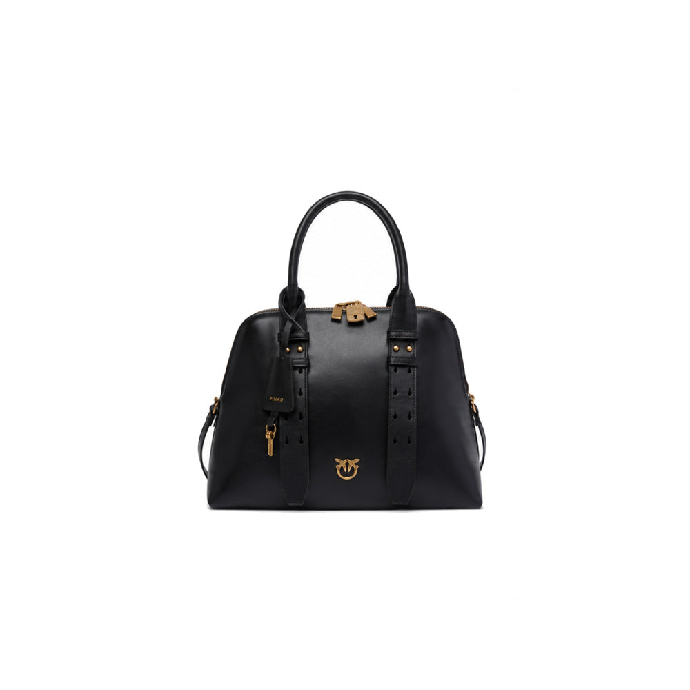 PINKO Bowling Handbag in Black