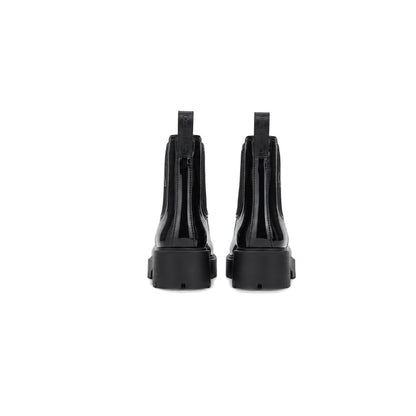 Calvin Klein Wende Lug-Sole Rain Boots in Dark Charcoal/Black