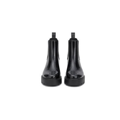 Calvin Klein Wende Lug-Sole Rain Boots in Dark Charcoal/Black