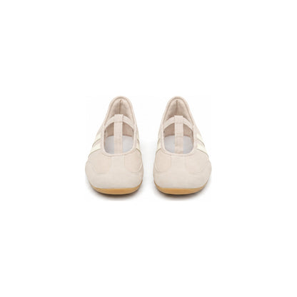 Adidas Barreda Mary Jane Shoes in Cloud White/Silver Metallic