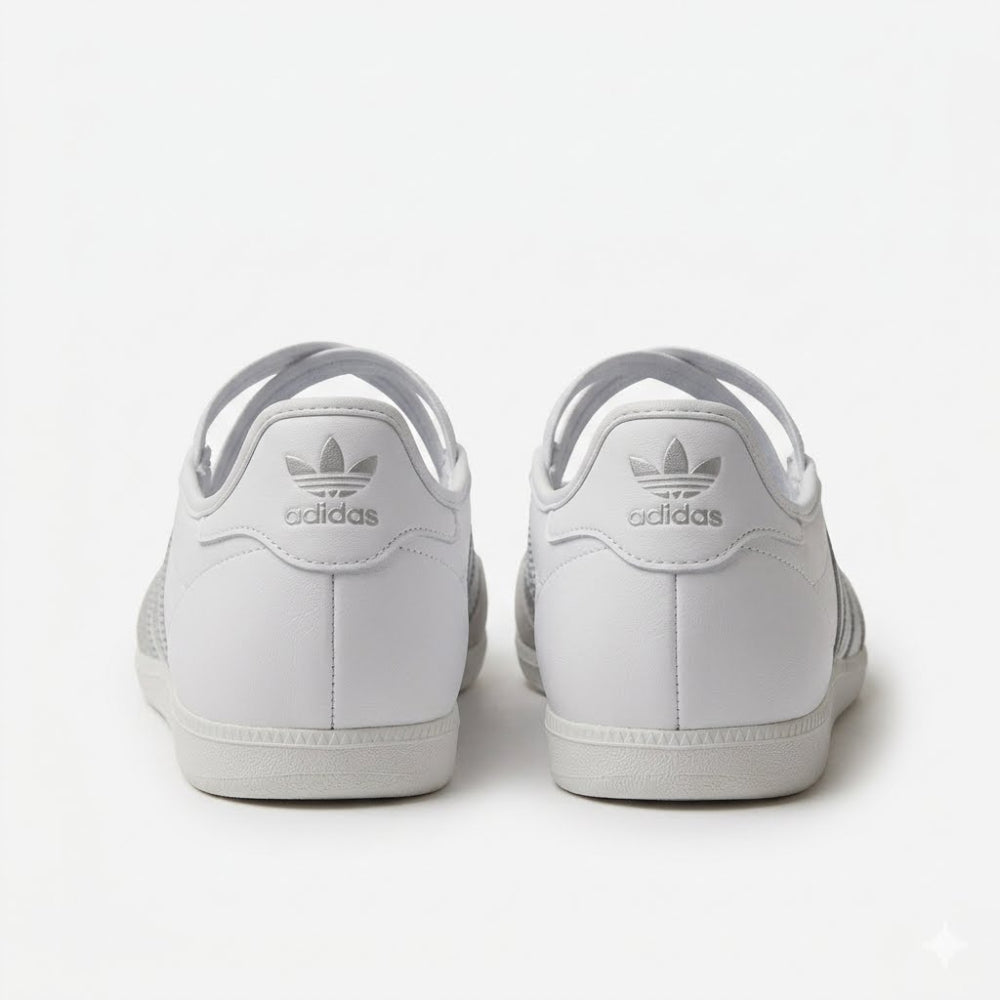 Adidas Barreda Mary Jane Shoes Cloud White Silver Metallic
