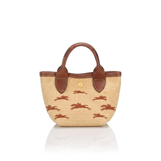 L.o.n.g.c.h.a.m.p The Folding Basket XS Basket Bag Brown