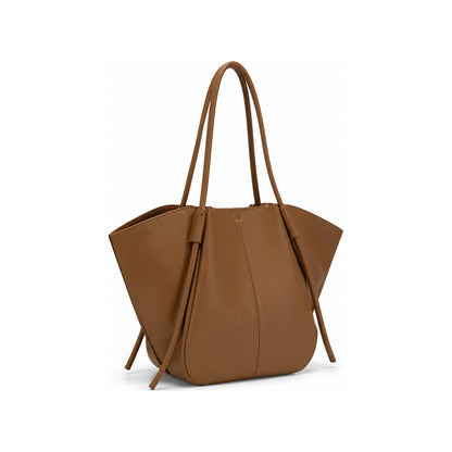 JW PEI Nala Wide Tote Bag in Rich Brown