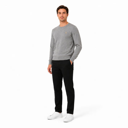 Polo Golf Ralph Lauren Crewneck Sweater in Grey Melange