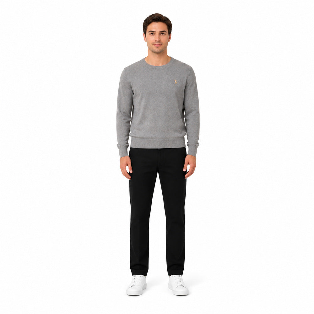 Polo Golf Ralph Lauren Crewneck Sweater in Grey Melange