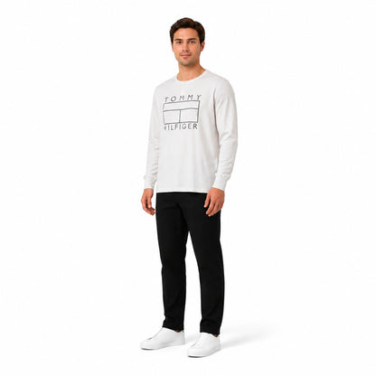 Tommy Hilfiger Long-Sleeve T-Shirt in White