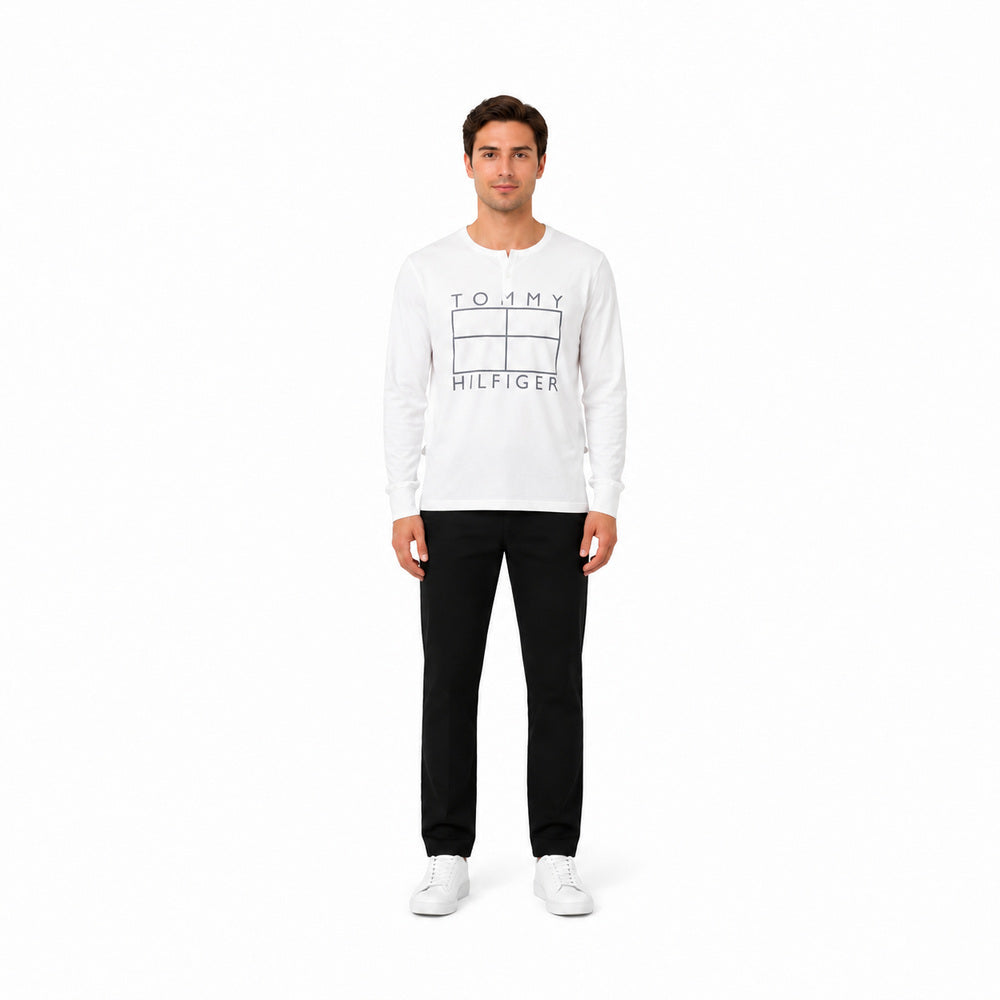 Tommy Hilfiger Long-Sleeve T-Shirt in White
