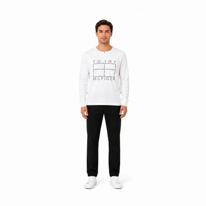 Tommy Hilfiger Long-Sleeve T-Shirt in White