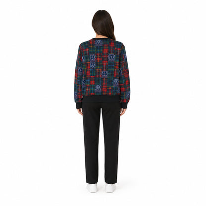 Polo Ralph Lauren Tartan Patchwork Crewneck Sweatshirt